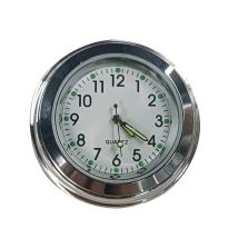 Universal Motorcycle Handlebar Watch Waterproof Bike Handlebar Mount Watch Lightweight Bike Aluminum Clock for Scooter Motor ATV
