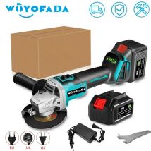 Rettificatrice per smerigliatrice angolare elettrica senza spazzole a batteria da 125 mm Utensile elettrico per la lavorazione del legno fai-da-te per batteria Makita 18V