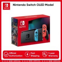 Oryginalny zestaw Nintendo Switch OLED Model White Żywy 7-calowy ekran OLED 64 GB wewnętrznego pamięci Oprawiony w szerokiej regulowanej podstawce
