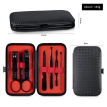 7 Stück/Kit Nagel knipser Set multifunktion ale Werkzeuge tragbare Reise Pediküre Kit Edelstahl profession elle Maniküre Zubehör