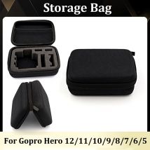 Wasserdichte Tragetasche, Action-Sporttasche für GoPro Hero 12, 11, 10, 9, 8, 7, 6, 5, SJCAM AKASO Action-Kamera-Zubehör, Aufbewahrungstasche