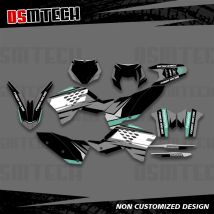 DSMTECH Für KTM SX SXF 2007 2008 2009 2010 EXC EXCF 125 250 300 450 2008 2009 2010 2011 Grafik Aufkleber Aufkleber Motorrad 012