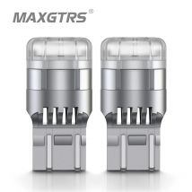 2x 7443 LED T20 W21/5W DRL P21/5W 1500LM Car LED Light Bulb BAY15D 1157 Red White 12V Auto Lamp For LADA Kalina Granta Vesta