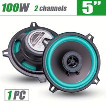 Altoparlanti per auto da 5 pollici 1PC Subwoofer coassiale Audio automobilistico universale Musica HiFi Altoparlante stereo per auto a gamma completa di frequenza