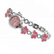 Butterfly Ladies Multicolor Small Dial Watches Women Fashion Watch 2017 Women's Watches Elegant Clock Women relogio feminino O12