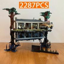 2499 Uds nuevo en STOCK Compatible 75810 bloques de construcción al revés juego de ladrillos juguetes para niños regalos de cumpleaños y Navidad