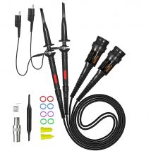 Cleqee P2060 P2100 P2200 DC 60 MHz 100 MHz 200 MHz X1/X10 Oszilloskop Sonde Für Tektronix HP BNC Messleitung Kit