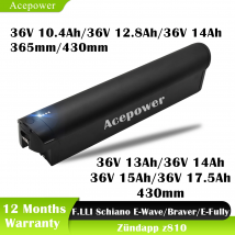 Für HIMO C20 F.LLI Schiano Zündapp Z810 Ebike Batterie 36V 10,4 Ah 14Ah 17,5 Ah Batterie für Ampere Deluxe Jeep MHR TLR Pedal Ebike