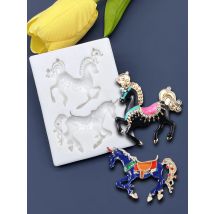Unicorn Silicone Sugarcraft Mold Resin Tools Cupcake Baking Mould Fondant Cake Decorating Tools