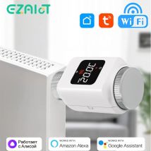 Smart WiFi Thermostat Kopf Tuya Heizkörper Thermostat Ventil Antrieb Programmierbare TRV Warmwasserbereiter Alexa Google Home Alice