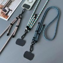 Upgrade bilaterale verstellbare Handy-Lanyards Crossbody einziehbare Outdoor-Anti-Verlust-Telefongurte 150 cm Hängeseil