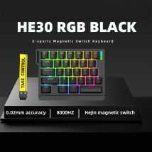 HE30 Mechanische Tastatur, einhändig, 29-Tasten, Magnetschalter, Smart Speed Quick Trigger, E-Sport, Gamer-Gaming-Tastatur
