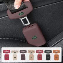 Car Silicone Seat Belt Buckle Anti-scratch Protector Cover Accessories For Land Rover Range Rover Evoque Velar Defender Discover
