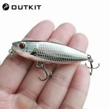 Nuova esca da pesca matita galleggiante StickBait richiamo 6 cm 6,5 g Wobblers Topwater Crankbait esche artificiali lancio lungo esca dura