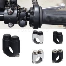 22mm/25mm Moto 1 "7/8" Interruttore Manubrio Universale Per Moto Bike Cafe Racer Moto Gear Housing Doppi pulsanti momentanei