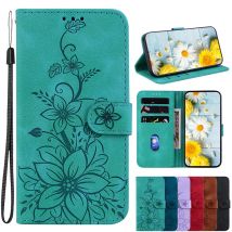 Portafoglio magnetico Flip Cover per Realme C67 C65 4G C55 C53 C75 C35 C61 C63 C30S C25S C21Y C20A C11 C1 Custodia protettiva in pelle