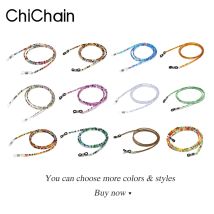 Catene per occhiali impreziosite da graziosite di graziose perline colorate premium per le donne - Cinghie porta occhiali, Cavi per catena per occhiali