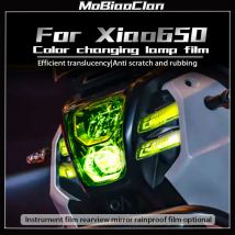For QJMOTOR XIAO 650 Xiao650 headlights taillights instrument protection film repair film stickers modified parts