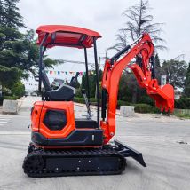 Mini Excavator / Mini-pelle / Rupsgraafmachine, Small Crawler Hydraulic Digger, Easy to Transport & Use