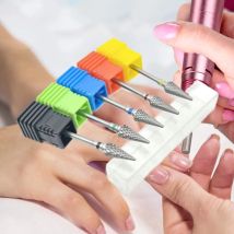 Nagel Wolfram Hartmetall Bohrer Bits Für Maniküre Polieren Handstück 2,35 MM Schaft Erdbeere M Serie Bohrer Wolfram Stahl Schneider