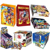 Dragon Ball Card Fierce Fight Galactic Journey Limited Son Goku Flash Card Personaggi anime Collezione di carte Regalo giocattolo