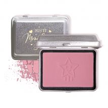 HISYI Aquatic clear monochrome blush, natural whitening, large capacity matte, easy-to-color monochrome rouge blush plate