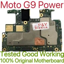 Global Version Original Unlocked Motherboard for Moto G9 Power Tested Circuit Plate Main Logic Board for Moto G9 Power