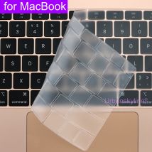 Pokrywa klawiatury dla Macbook Air 13 M1 11 Pro 13 14 Max 16 Touch Bar ID 15 17 12 Retina silikonowa osłona skóry A2337 A2442