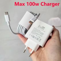 Honor Magic 7 Pro 100W Caricatore Porta USB A/C UE Adattatore di carica eccellente 1/1.5/2 M 6A PD Tipo C Cavo per Honor 300 Ultra 200 100 Pro