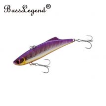 BassLegend Fishing Sinking Lipless Crankbait Vibration Lure Metal Sea Bass Pike Bait Marvie Ice Wobbler 90s
