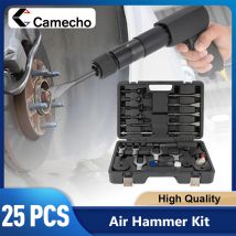 Camecho Set di martelli pneumatici multifunzionali per martello pneumatico da 25 pezzi con Set di separatori di giunti per teste di pala punte per martello pneumatico