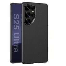 Für Galaxy S25 S24 Ultra Stoßfest Hard Shell Leder Telefon Fall für Samsung für Galaxy S25 S24 S23 Ultra Schutzhülle