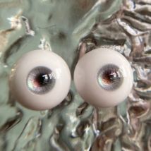 12/14/16/18mm Doll's Eyes for 1/3 1/4 1/6 Bjd Doll Plaster Eyeball Imitation Glass Eyes Dress Up Toys Doll Accessories, No Doll