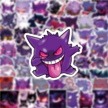 10/30/50PCS Carino Pokemon Gengar Adesivi FAI DA TE Moto Telefono Skateboard Laptop PVC Impermeabile Giocattolo Per Bambini Graffiti Del Fumetto Decalcomanie