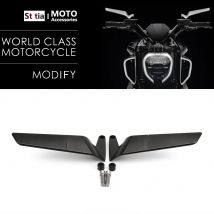 Motorrad Hinten Seite Spiegel Rückspiegel Für Ducati XDIAVEL X Diavel 1262 S/Dunkle 2021-2025 DIAVEL 1260 S 2019-2025