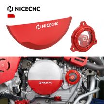 NiceCNC coperchio frizione moto e tappo filtro olio motore coperchio protezione Kit per HONDA XR650L