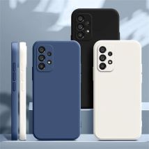 Fall für Samsung A13 A23 A33 A53 A73 Matte Silikon Fundas Galaxy A14 A24 A34 A54 A15 A35 A55 4G 5G Kamera Schutzhülle Fall