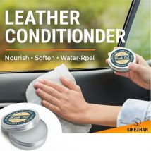 SIKEZHAN Leder-Conditioner-Balsam – klares Nerzöl für Autositze und Innenräume, transparente, geruchlose Lederpflegecreme