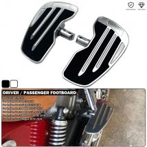 Rider Floorboards Driver Passenger Footboard Front/Rear Foot Rest Pedal Wide Footrest For Indian Scout Sixty Rogue Twenty Bobber