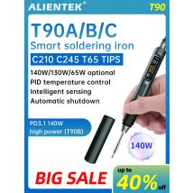 ALIENTEK T90B Soldering Iron T245/T210/T65 series  optional T80 new Version Adjustable Temperature Welding Solder Tool