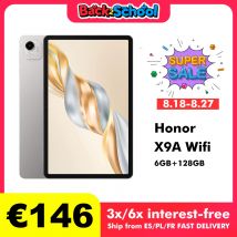HONOR Pad X9a Pantalla 11,5" 120 Hz 2,5 K, WiFi de 6 GB/128 GB, tableta con batería de 8300 mAh sin cargador