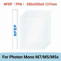 Pellicola NFEP 10.1 pollici 280x200x0.127mm Pellicola PFA Per ANYCUBIC Photon Mono M7 Mono M5 M5s Pro 6Ks Parti per Stampante 3D Accessori LCD