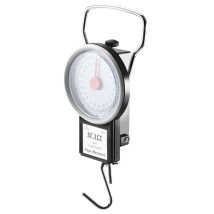 Bilancia da viaggio portatile da appendere con gancio per valigia 22kg 50lb metro a nastro
