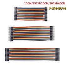 Jumper Wire Dupont Line 10/15/20/30/40CM 40Pin Stecker auf Stecker Buchse auf Buchse Stecker auf Buchse Dupont Kabel für Arduino DIY KIT
