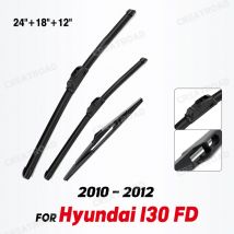Wischer vorne und hinten Wischer blätter Set Kit für Hyundai i30 fd 2010-2012 Windschutz scheibe Windschutz scheibe Fenster bürsten 24 "18" 12"
