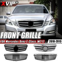 Xvip Front stoßstangen gitter für Mercedes Benz E-Klasse W212 E250 E300 E350 E500 10-13 Chrom schwarz Amg Diamanten Stil Renn gitter