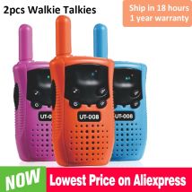 2PCS Mini Walkie Talkie Children Handheld Transceiver Long Range Portable Walkie-Talkie Kids Two Way Radio Boy Girl Gifts