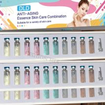 Gesichts-Hyaluronsäure-Antioxidans-Ampulle-Essenz-Set, Niacinamid, Lachs, DNA, spendet Feuchtigkeit, verjüngend, verkleinert die Poren, Hautpflege