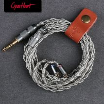 OPENHEART 4 Core High Purity Oxygen-free Copper Silver Plated Balance Cable 3.5/2.5/4.4mm MMCX/0.78 2Pin IEM Earphone Cable