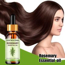 Natürliches ätherisches Rosmarinöl, repariert geschädigtes Haar, verbessert die Haarqualität, spendet Feuchtigkeit, Haarpflegeöl, geeignet für Haare, Körper, Massage